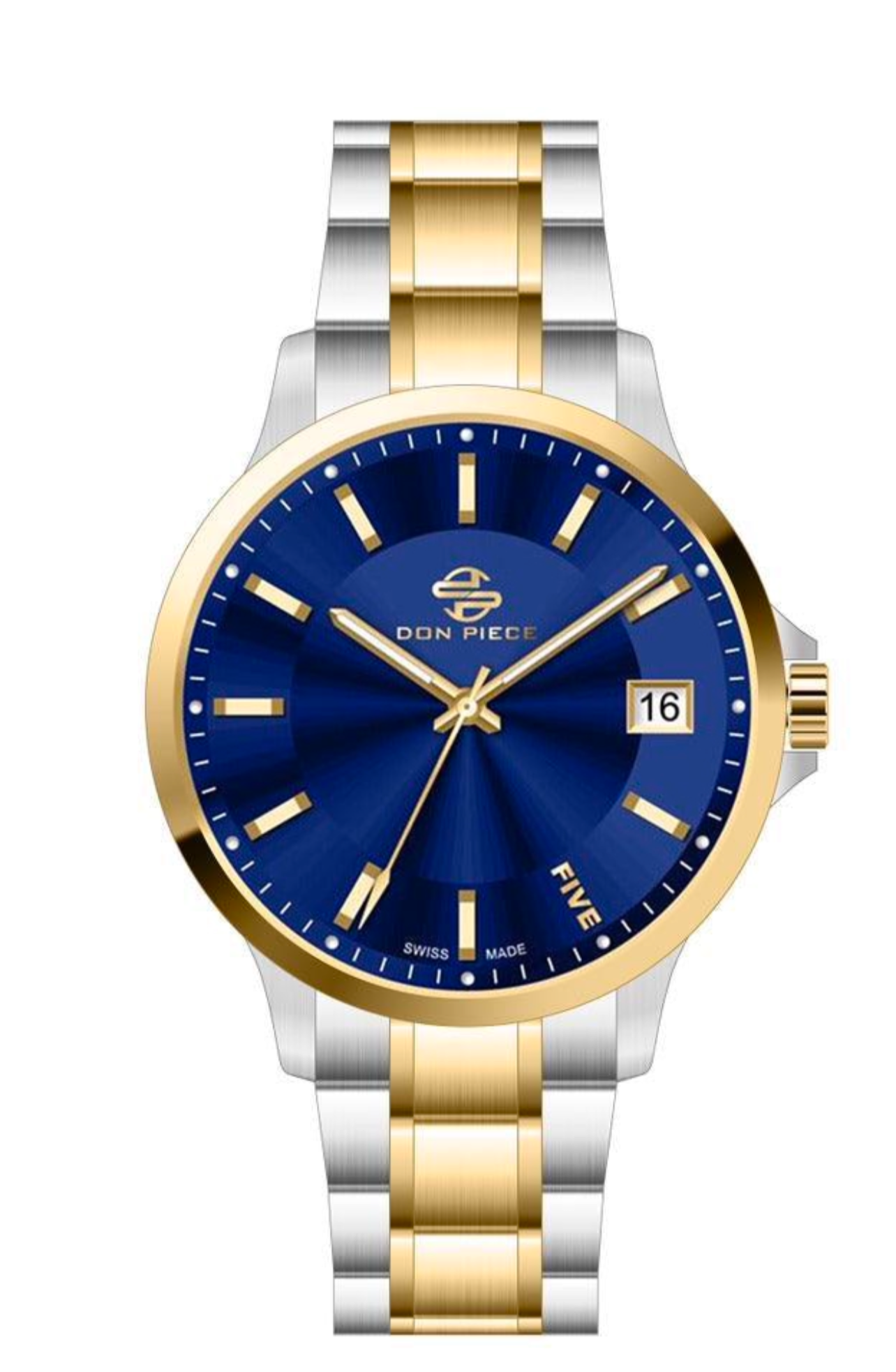 Lady Lusso II Silver/Gold/Blue