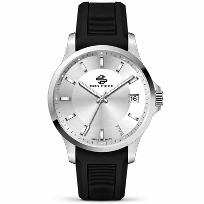 Lady Lusso II Silicone – Silver/Black