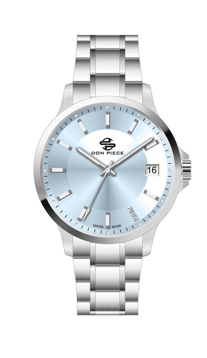 Lady Lusso II Silver/Light Blue